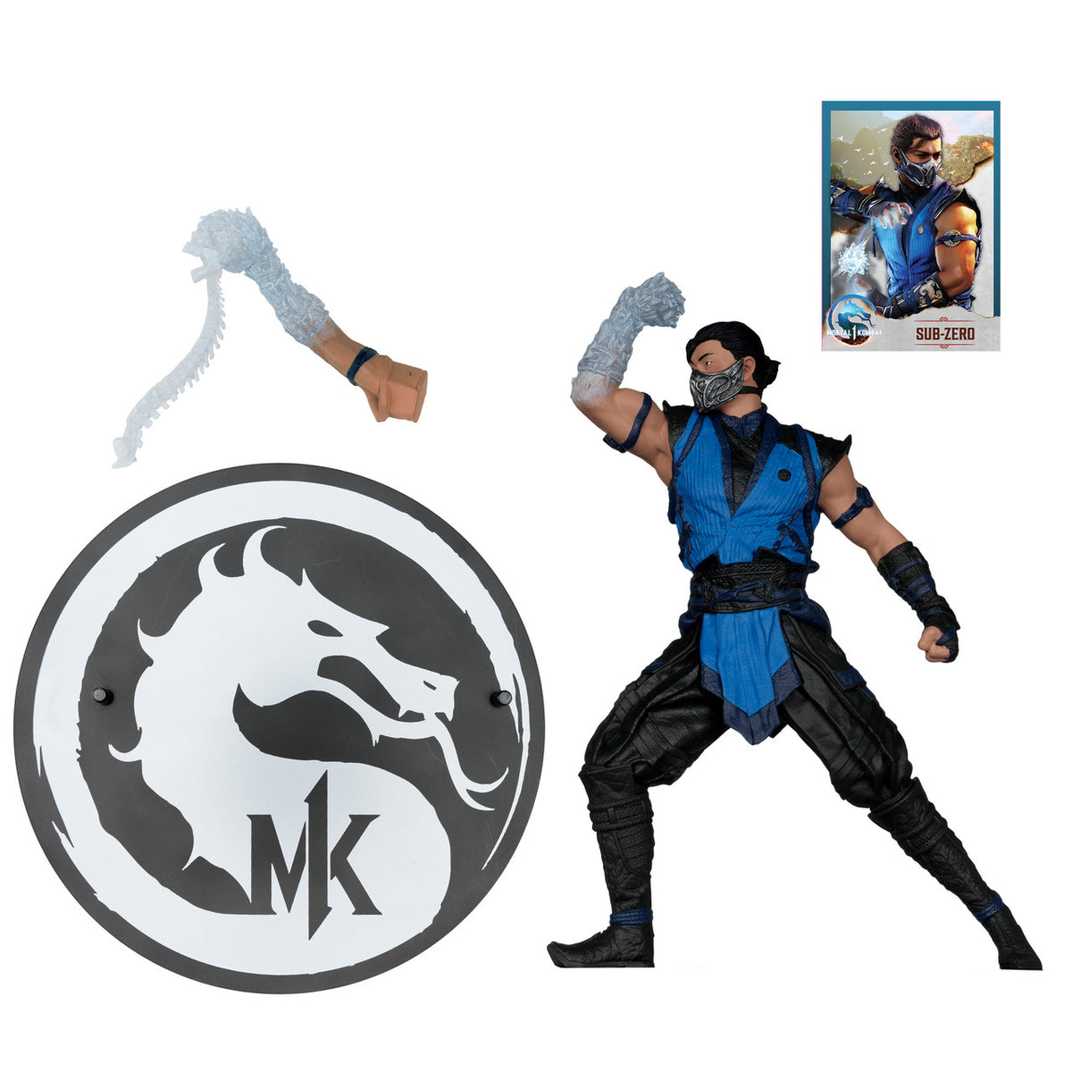 Ultra Super RARE Mortal Kombat Sub-Zero Action Figure Hard popular to Find