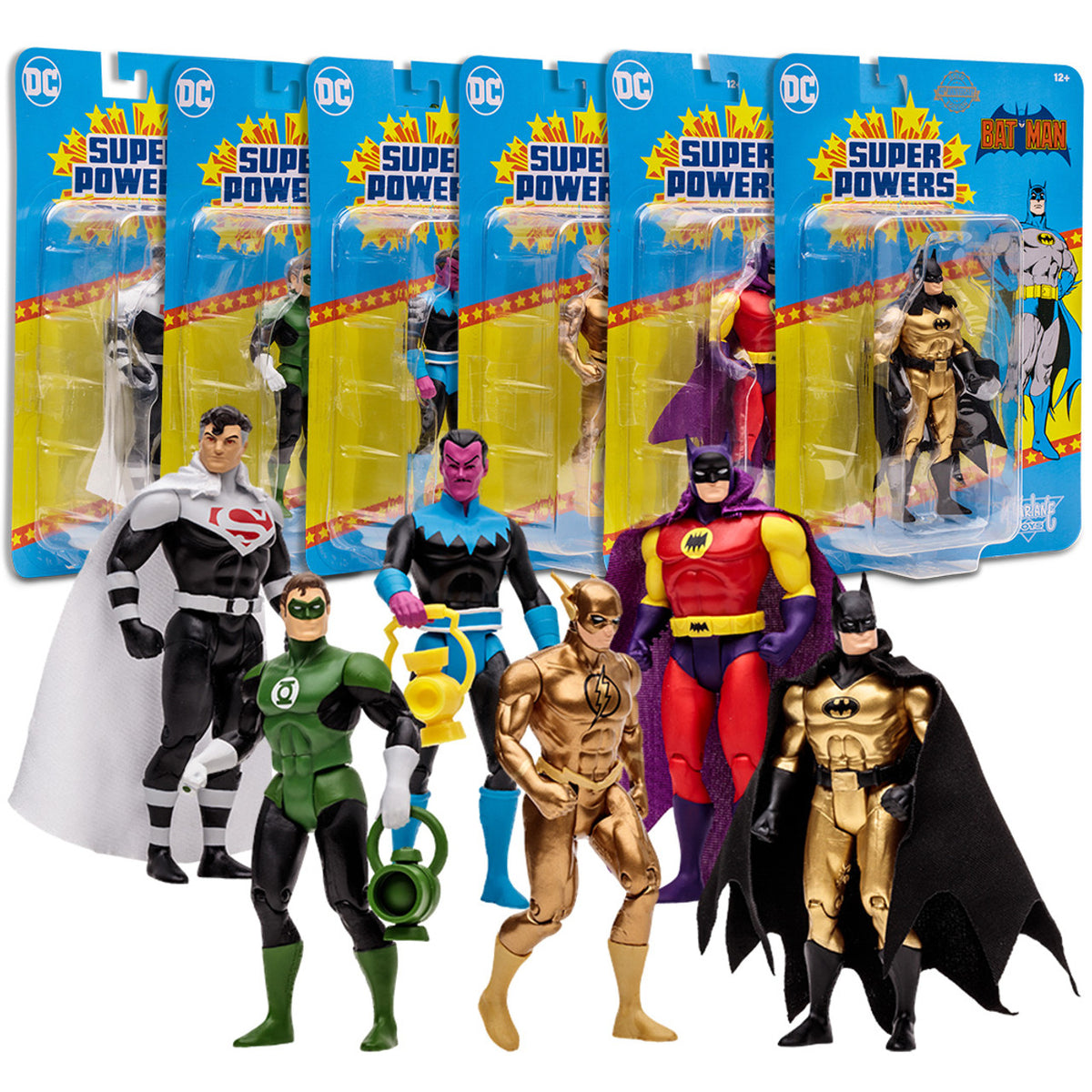 DC Super Powers Wave 6 (Set Of 6) 4.5" Inch Scale Action Figures - (DC ...