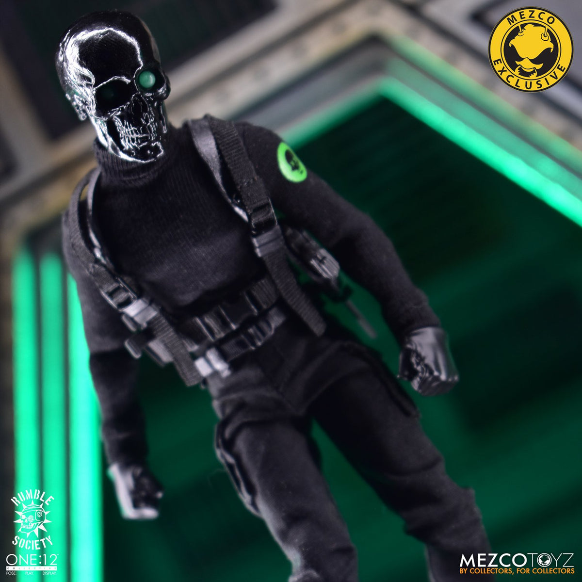 MEZCO One:12 Collective Rumble Society Black Skulls Death Brigade (MEZ