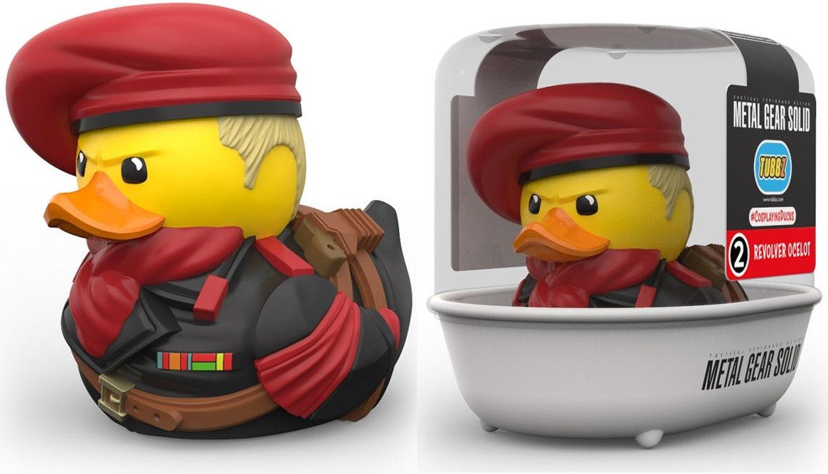 Metal Gear Solid Ocelot TUBBZ Collectible Duck