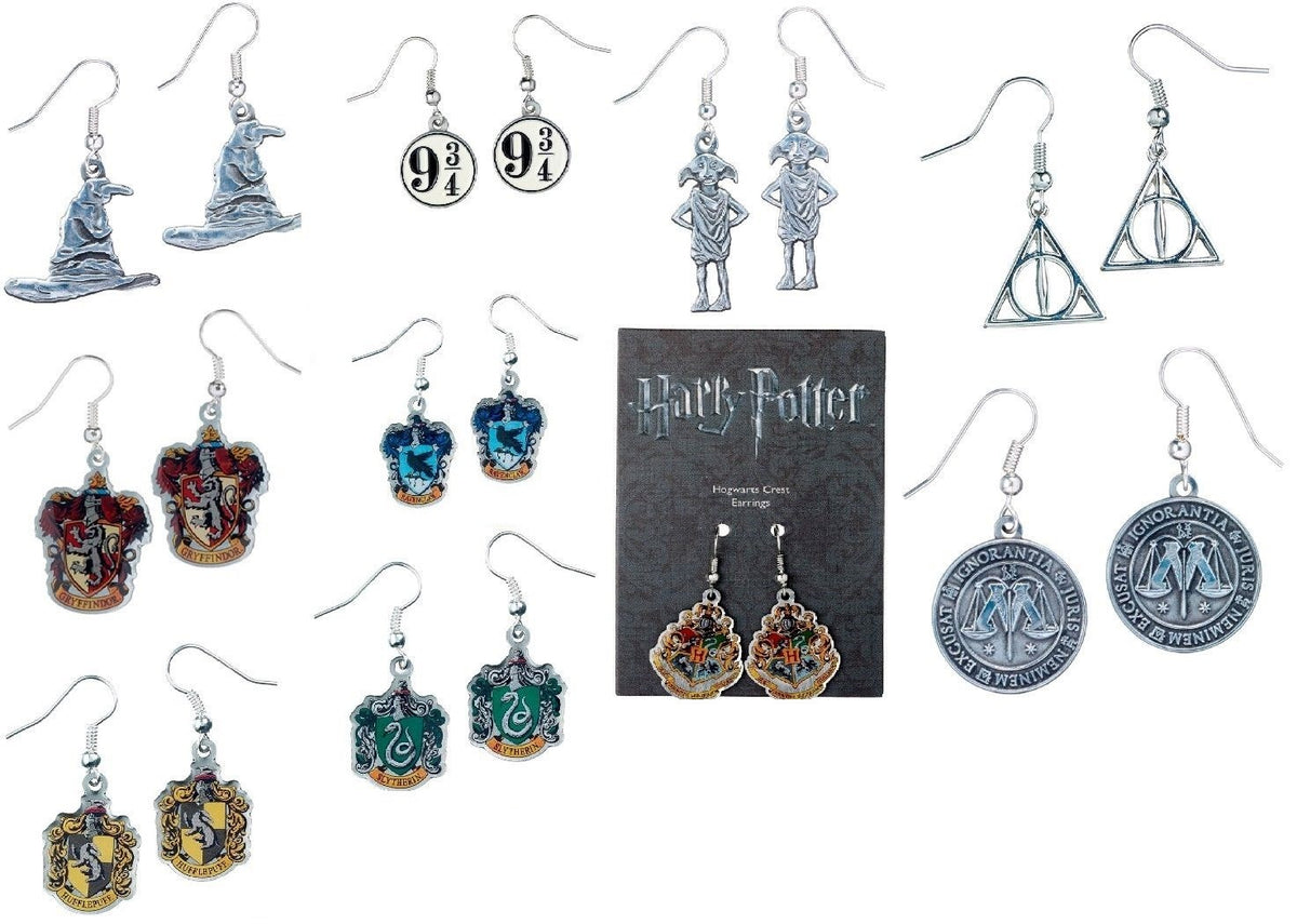 The Carat Shop Charm, Hogwarts Crest Earring