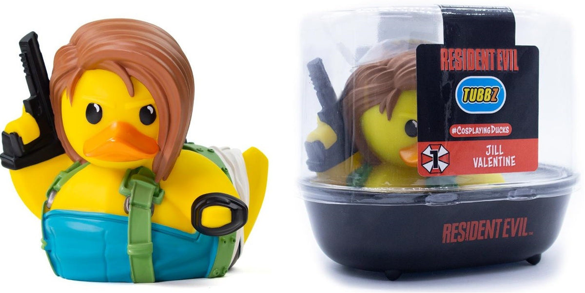 Resident Evil Jill Valentine TUBBZ Cosplaying Duck Collectible