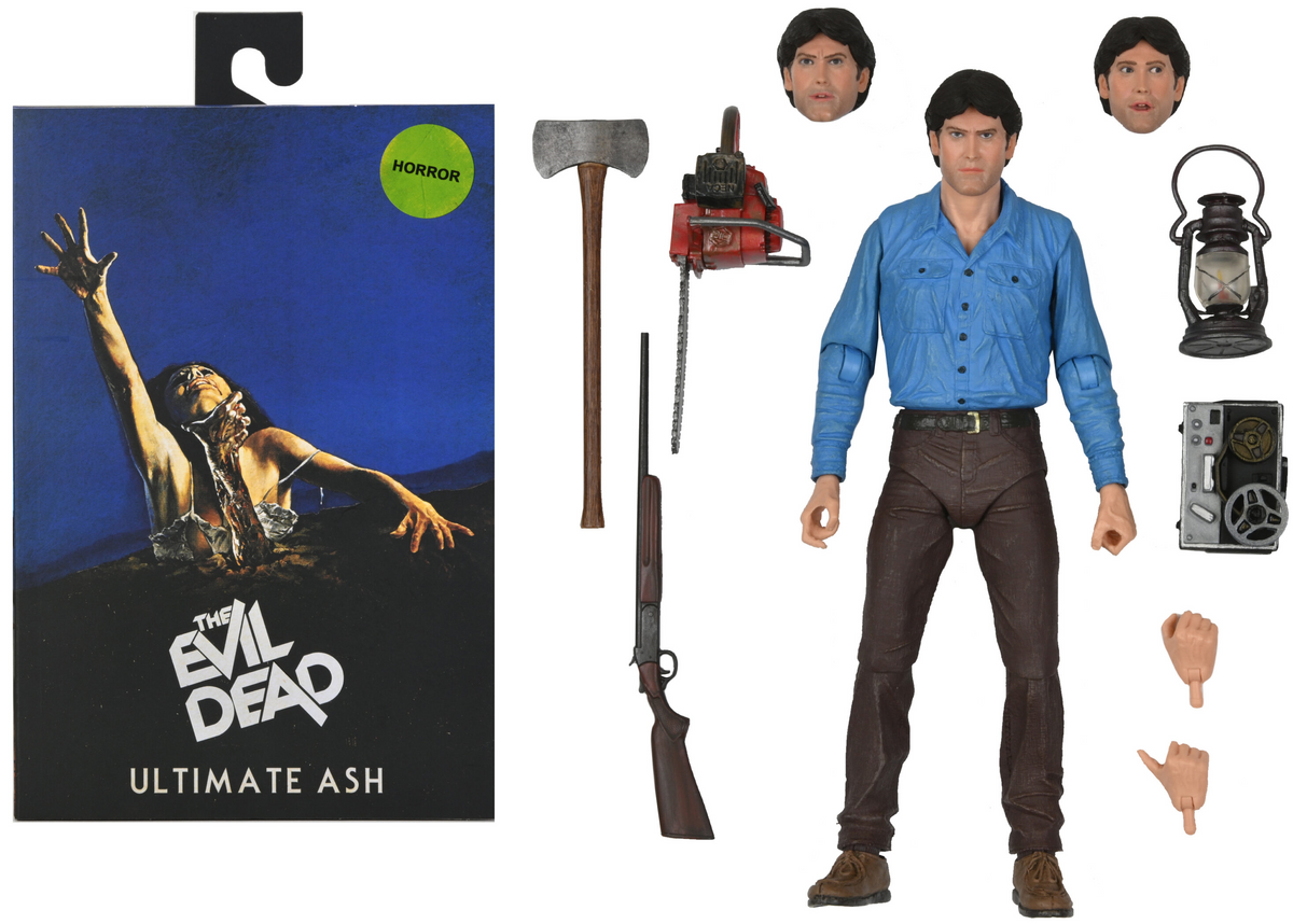  NECA Evil Dead 2 - Scale Action Figure, Ultimate Ash, 7 : Toys  & Games