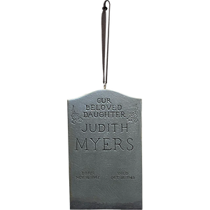 Holiday Horrors - Halloween (1978) - Judith Myers Tombstone Ornament - Trick Or Treat Studios