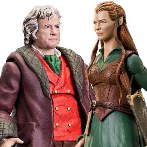 The Lord of the Rings Select Wave 9 Set of 2 (Bilbo Baggins & Tauriel) Action Figures (Diamond Select Toys)