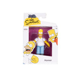 The Simpsons Wave 1 (Set of 5) 2 1/2-inch Scale Action Figures - Jakks Pacific