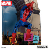 Spider-Man 1:10th Scale Collectible with Scene Gold Label (The Amazing Spider-Man #68) - McFarlane Toys