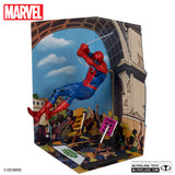 Spider-Man 1:10th Scale Collectible with Scene Gold Label (The Amazing Spider-Man #68) - McFarlane Toys