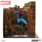 Marvel Collection Spider-Man (The Amazing Spider-Man #38) Gold Label 1:10th Scale Posed Figure w/Scene - McFarlane Toys