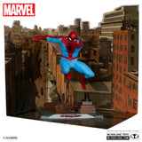 Marvel Collection Spider-Man (The Amazing Spider-Man #38) Gold Label 1:10th Scale Posed Figure w/Scene - McFarlane Toys