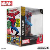 Marvel Collection Spider-Man (The Amazing Spider-Man #38) Gold Label 1:10th Scale Posed Figure w/Scene - McFarlane Toys