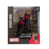 Marvel Collection Spider-Man (Spider-Man #6) 1:10th Scale Posed Figure w/Scene - McFarlane Toys