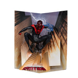 Marvel Collection Spider-Man (Miles Morales: Spider-Man #1) 1:10th Scale Collectible Figure w/Scene - McFarlane Toys