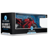 DC Multiverse Red Hood's Sportsbike (Red Hood: Outlaw) Vehicle 7" Inch Scale - McFarlane Toys