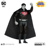 Batman, Superman & Wonder Woman Super Powers Black & White Accent Edition Gold Label 3pk (SDCC Exclusive) - McFarlane Toys