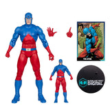 The Atom (DC: The Silver Age)/Green Arrow (Longbow Hunter)/Superman (Our Worlds at War) 7" Figures w/McFarlane Toys Digital Collectibles Wave 2 Bundle (3) - McFarlane Toys