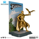 DC Multiverse Superman (Centennial Park Tribute Statue) Gold Label (SDCC Exclusive) - McFarlane Toys