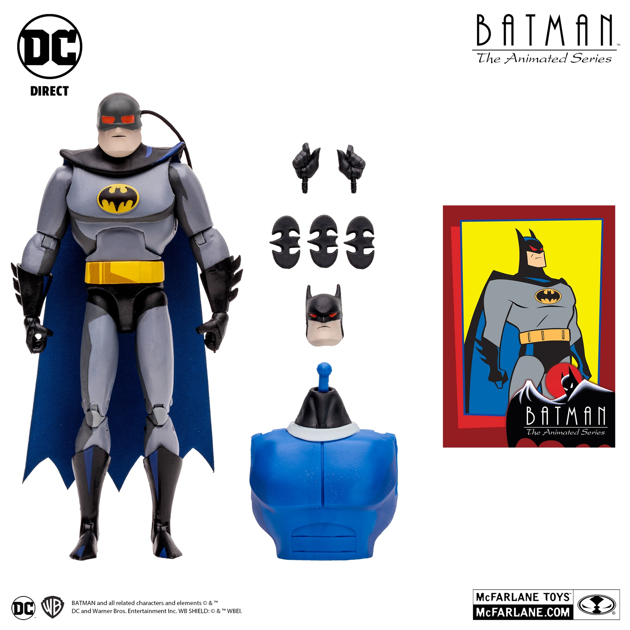 Batman animated action clearance figures