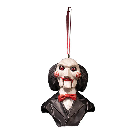 Holiday Horrors - Saw - Billy Puppet Ornament - Trick Or Treat Studios