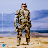 Universal Soldier Luc Deveraux Exquisite Super - PX 1:12 Scale Action Figure - Hiya Toys