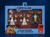 Gremlins 40th Anniversary Evolution of the Gremlin Box Set 7" Inch Scale Action Figures - NECA