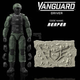 Action Force Vanguard (Stealth Gray Ver.) 1/12 Scale Action Figure Vehicle - Valaverse