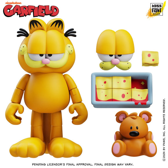 Garfield Wave 1 Garfield Action Figure - Boss Fight Studio