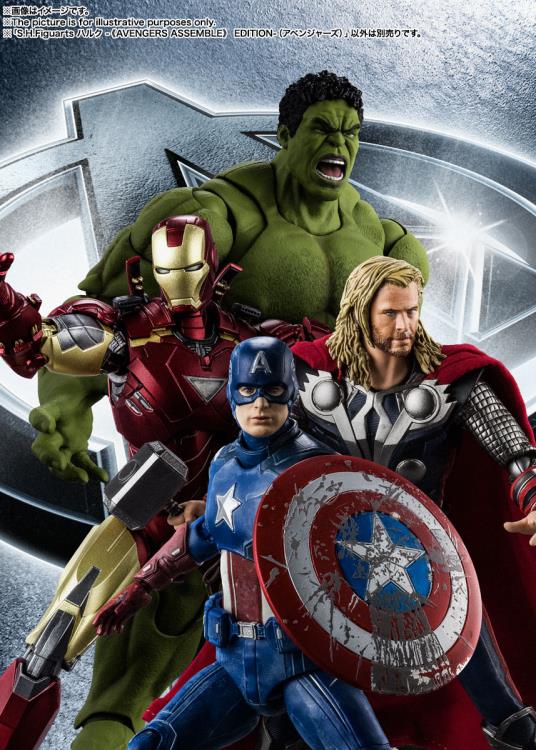 S.H. Figuarts The Avengers Hulk (Avengers Assemble Edition) Action Fig –  Props & Replicas.co.uk