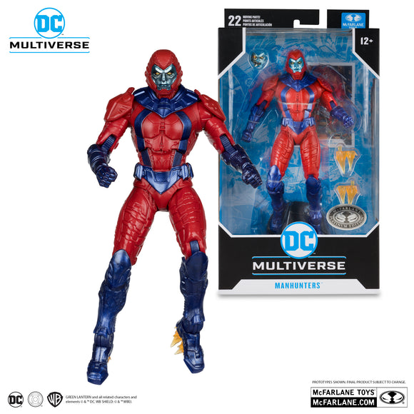 DC Multiverse Manhunters (Green Lantern Corps Adversary) (Platinum) 7