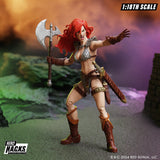 Hero H.A.C.K.S. Red Sonja 1:18 Scale Action Figure - Boss Fight Studio