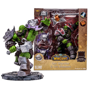 Orc Warrior/Shaman: Common (World of Warcraft) 1:12 Scale Posed Figure - McFarlane Toys