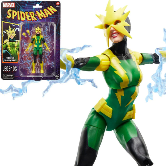 Marvel Legends Spider-Man Retro Electro (Francine Frye) 6