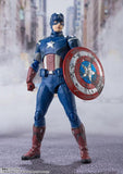 The Avengers S.H.Figuarts Captain America (Avengers Assemble Edition) - (Bandai Tamashii Nations)