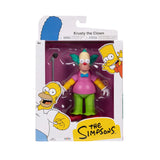 The Simpsons Krusty the Clown 5" inch Scale Action Figure - Jakks Pacific