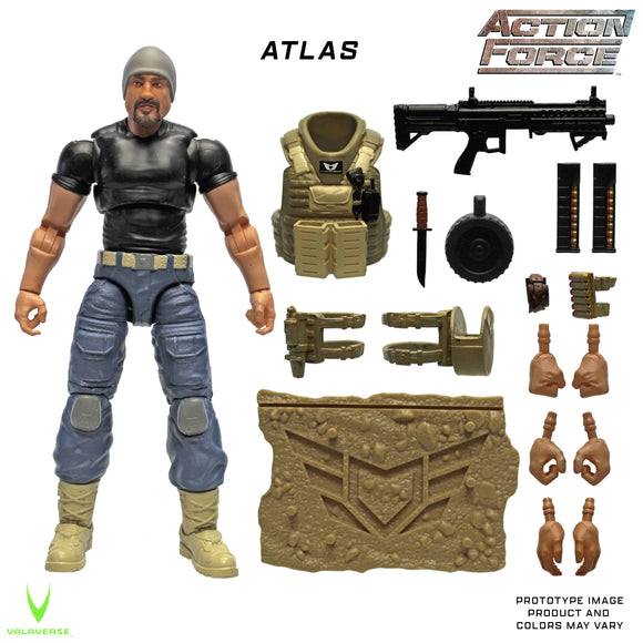 Action Force Series 5 Atlas 1/12 Scale Action Figure - Valaverse