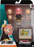 Spy X Family - Anya Forger (Total Anime) 6.5" Inch Scale Action Figure - Jazwares