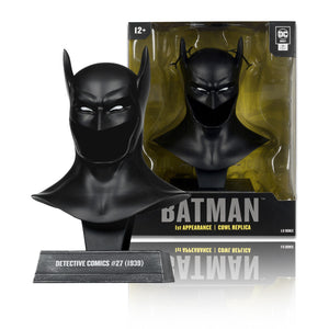 Batman Detective Comics #27 (1st Appearance) 1:3 Scale Cowl Replica - McFarlane Toys