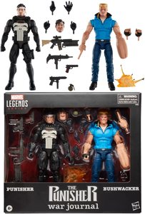 Marvel Legends Punisher and Bushwacker 6" Inch Action Figure 2 Pack - Hasbro