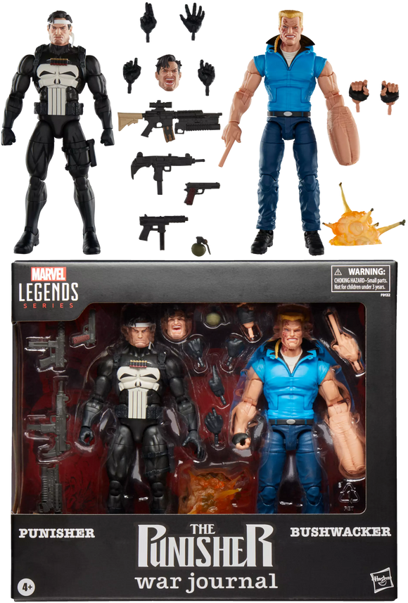 Marvel Legends Punisher and Bushwacker 6