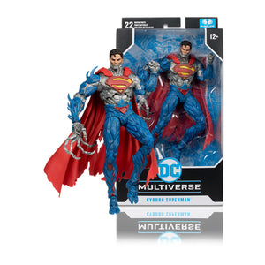 DC Multiverse Cyborg Superman (New 52) 7" Inch Scale Action Figure - McFarlane Toys