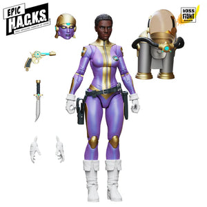 Epic H.A.C.K.S. Core (Wave 1) Roxy London: Freelance Peacekeeper 1:12 Scale Action Figure - Boss Fight Studio