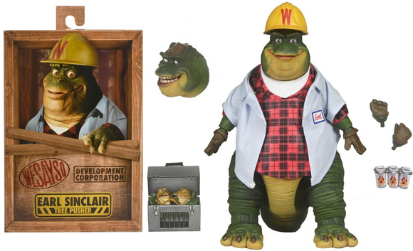 Dinosaurs Ultimate WESAYSO 'Tree Pusher' Earl Sinclair 7” Scale Action Figure - NECA