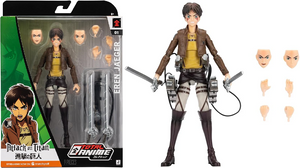 Attack on Titan - Eren Jaeger (Total Anime) 6.5" Inch Scale Action Figure - Jazwares