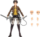 Attack on Titan - Eren Jaeger (Total Anime) 6.5" Inch Scale Action Figure - Jazwares