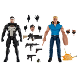 Marvel Legends Punisher and Bushwacker 6" Inch Action Figure 2 Pack - Hasbro