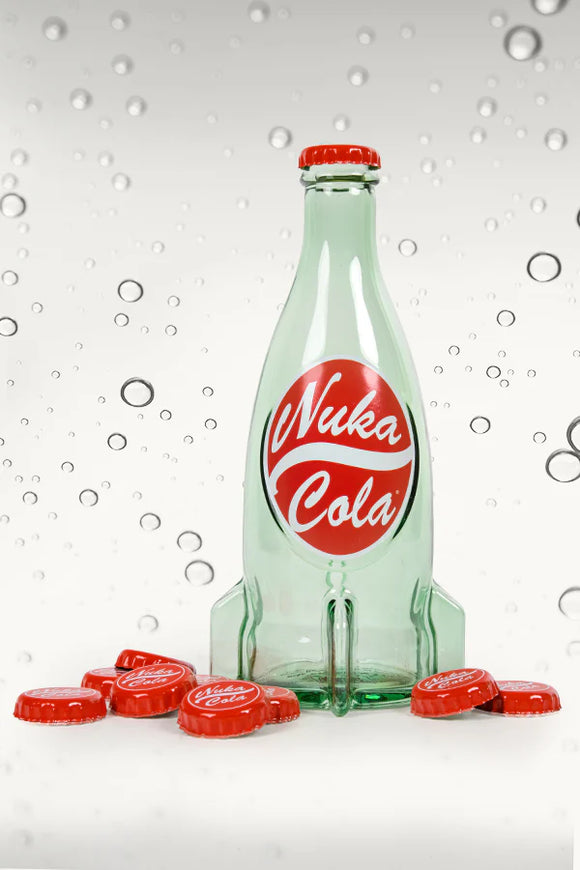 Fallout Nuka-Cola Rocket Bottle and Caps