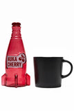 Fallout Nuka Cola Cherry Glass Bottle and Caps