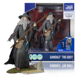 Gandalf the Grey from The Lord of the Rings (WB 100: Movie Maniacs) 6" Inch Scaled Posed Figure - McFarlane Toys