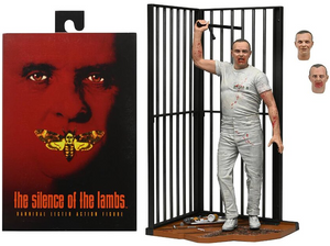 Silence of the Lambs Dr. Hannibal Lecter Prison Escape Version 7" Inch Scale Action Figure - NECA