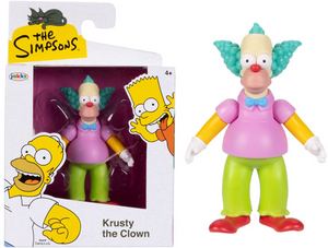 The Simpsons Krusty the Clown 2 1/2-inch Scale Action Figure - Jakks Pacific